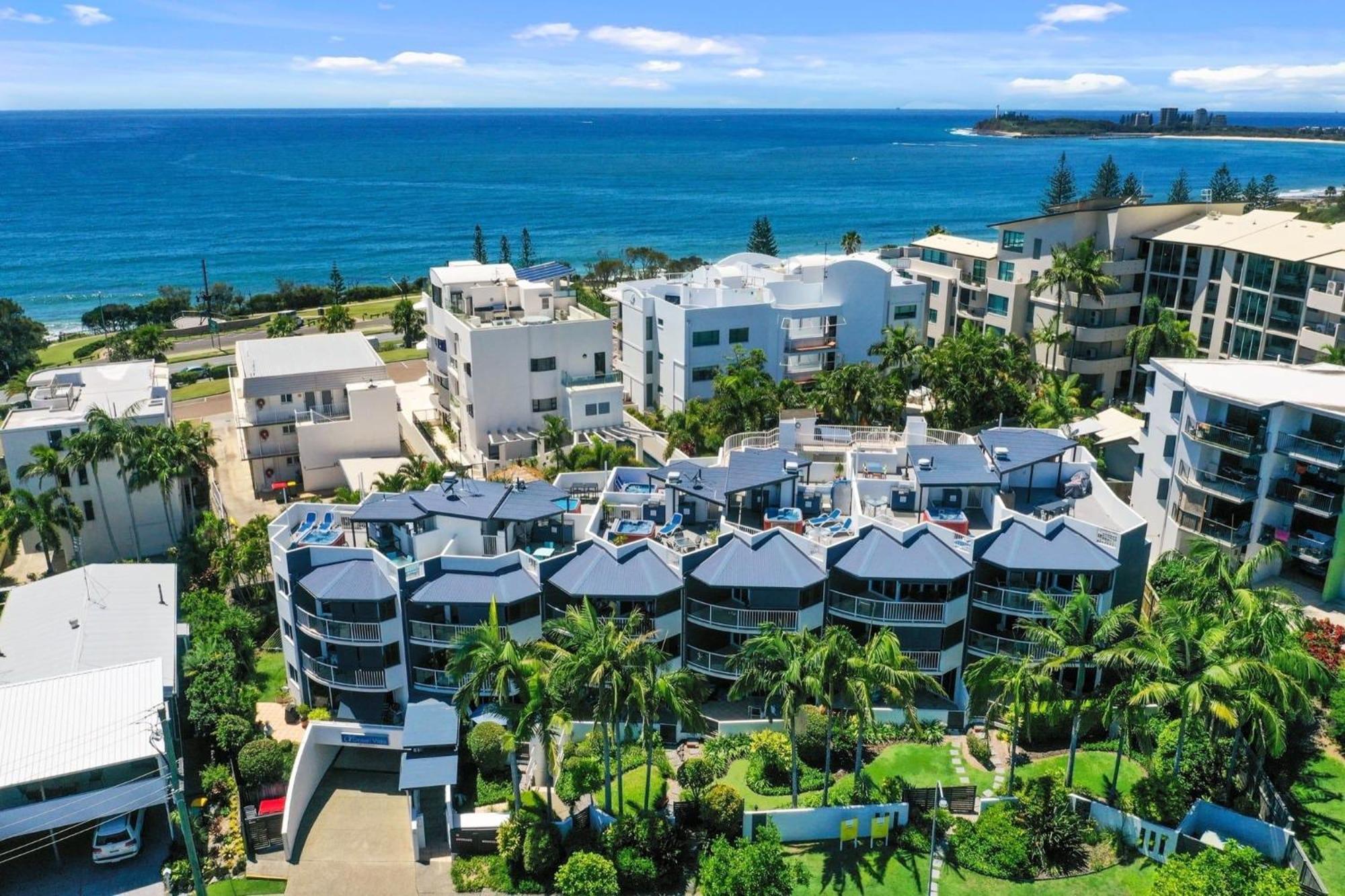 Ocean Vista On Alex Aparthotel Alexandra Headland Luaran gambar